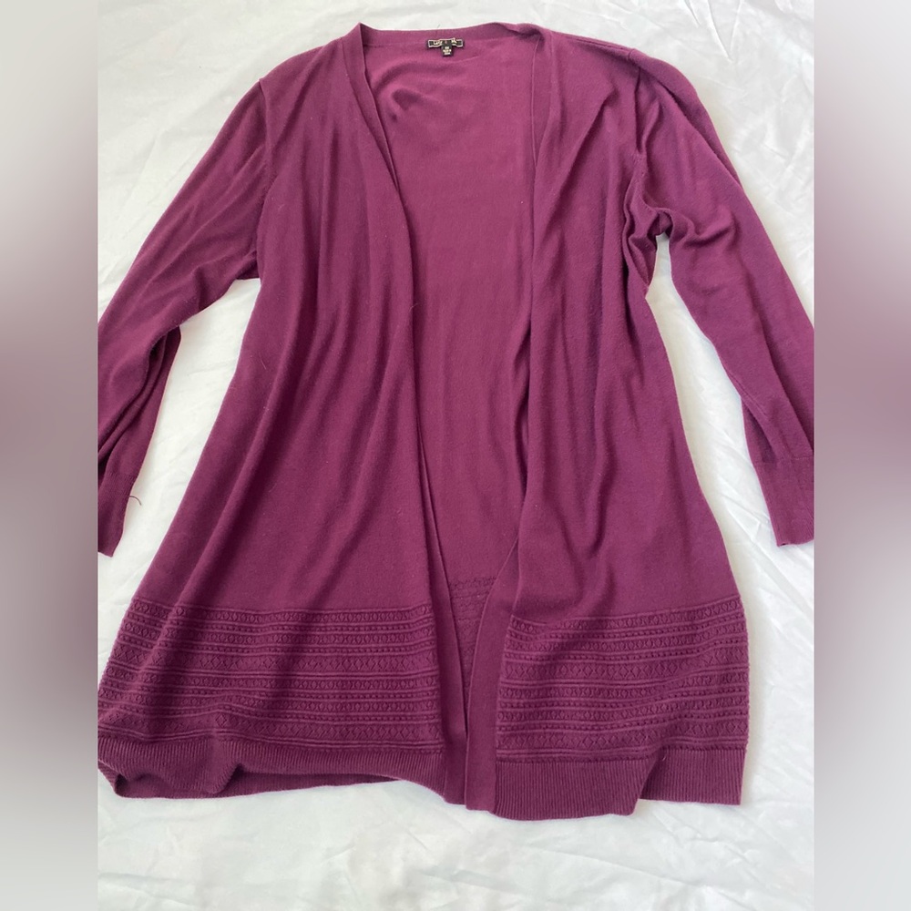 Plus size cardigan